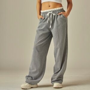 Black and White Gingham Pants
